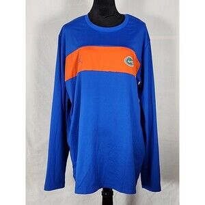 Florida Gators Air Jordan XXL Dri-Fit Long Sleeve Shirt Men's Blue/Orange